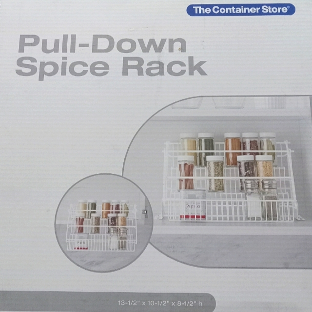 The Container Store-Pull Down Spice Rack